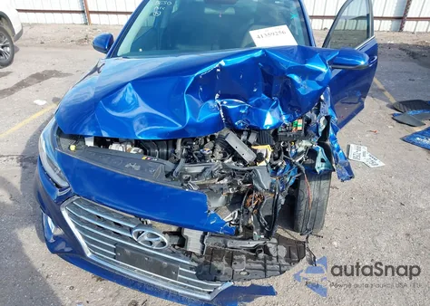 2021 Hyundai Accent Sel из США, поврежденный, VIN 3KPC24A69ME146153